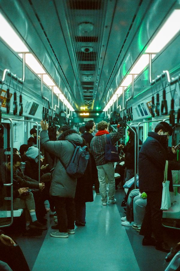 Subway ride in Seoul